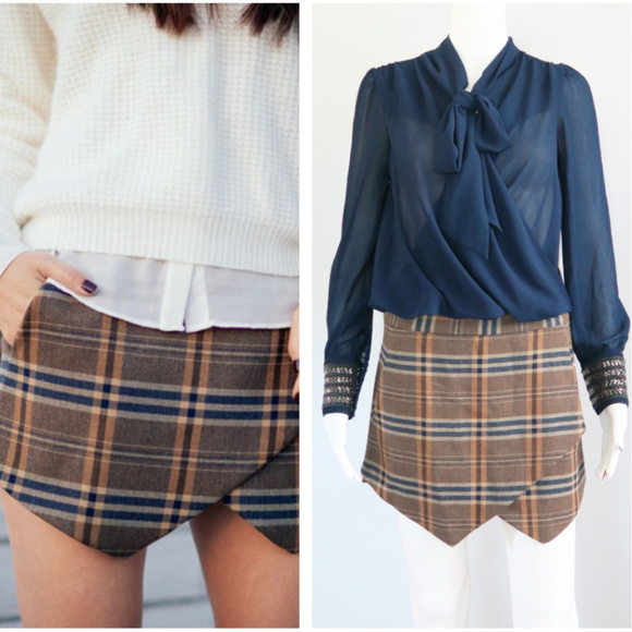 Zara Dresses & Skirts - LAST CHANCE Zara Plaid Skirt Size Small